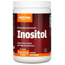 Jarrow Formulas Inositol 자로우 미오 이노시톨 파우더 가루 227g 복용법, 1팩