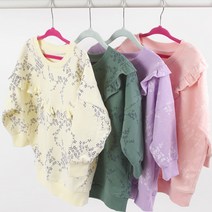 릴리패브릭 미니쭈리] 뿌띠플라워 4종 D00471 원단 천, 크림옐로