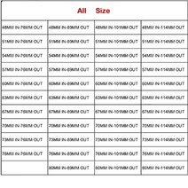 자동차 범용 배기 팁 Remus 탄소 섬유 배기관 머플러 엔드 팁 515457606366677073768084mm--7689101114mm, 다른