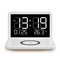 [글로와이드]GDL 급속 무선충전시계 GLD-100WCC, 단품