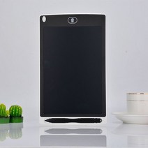 LCD 전자 드로잉 보드 4.4/8.5/12 인치 어린이 그래피티 필기 칠판 매직 교육용 제품, [04] 8.5 Inch Black