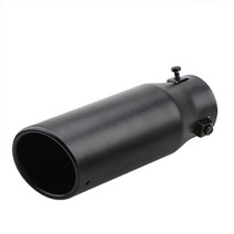 머플러 팁 튜닝 자동차 부품범용 자동차 2.5 "입구 출구 배기 테일 머플러 팁 21CM 스테인레스 스틸