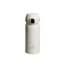 스위스밀리터리 찻잎거름망 세인트텀블러 350ml BXF-350, 아이보리