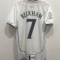 2002 잉글랜드 축구 유니폼 국대 축구복 베컴 오언