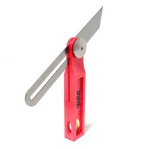 오로라 TASK 타스크 수평계 부착 자유자/목공용 PVC수평자