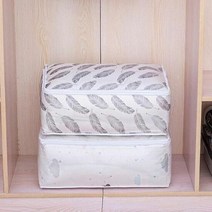RT s593 프리티 깔끔 옷 정리함 이불 보관팩 2개, 옵션선택:나뭇잎2개세트, 단품