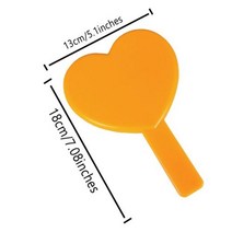 휴대용손거울 도매 메이크업 거울 손 개최 광장 사용자 정의 로고 매일 핑크블랙화이트 작은, style8+10pcs with logo