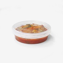 더팩컴퍼니 사출 원형용기 115파이(특소) 200ml 30개/360개, 1세트 30개