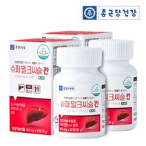 종근당 건강 종근당건강 슈퍼 밀크씨슬 칸 60정 2병 (4개월분), 선택완료, 단품없음