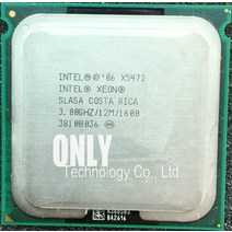CPU 컴퓨터씨피유오리지널 인텔 CPU 제온 X5460 프로세서 3.16GHz/12M/1333 쿼드 코어는 Q9650 과 가까운 L, 한개옵션0