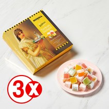 [여기쿡] 코스카 오스만 디자인패키지 터키쉬딜라이트 350g, 믹스넛 x 3개 세트