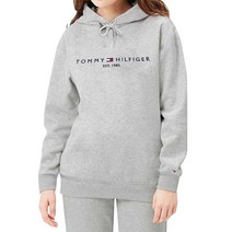 타미힐피거 타미힐피거 에센셜 로고 후드티 여자 WW0WW31998-PKH