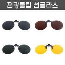 편광 클립형 선글라스(원형)