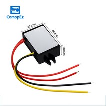 강압기 AC DC 컨버터 24V to 스텝 다운 벅 모듈 정류기 모니터링 카메라 전원 공급 장치 골프 카트 전압, 04 AC 24V to DC 12V 5A