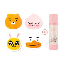 카카오프렌즈 지우개 카카오지우개, 세트, [SET]지우개4개입+어피치 풀1개