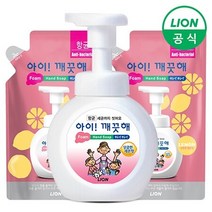 [신세계TV쇼핑]아이깨끗해 용기 490ml 1개+리필 450ml 2개, SET, 2.순 490ml 1개+450ml 2개