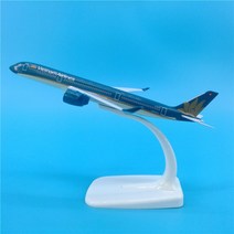 전세계 항공기 모형 다이캐스트 피규어 진에어 에어버스 항공사, 화이트 A350 베트남 항공 16cm