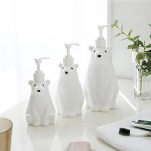 북극곰 주방세제 샴푸 디스펜서 3size, 아빠곰 디스펜서 (950ml)