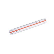 우치다 마르비 삼각 스케일자 10cm 882 0005 측정, 혼합색상, 1개
