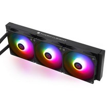 Thermalright-아쿠아 엘리트 360 화이트 ARGB CPU 액체 쿨러 5V 3 핀 팬 통합 수냉 라디에이터 LGA1700 115x AM5 용, 02 AE 360 BLACK ARGB