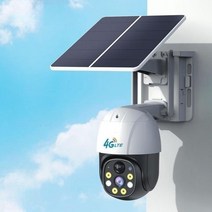 야외 건설현장 CCTV 농장 옥외 카메라 공장, 망원(15-30m), 4G버전-1080p-태양광