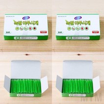 1개배송 500P 녹말 이쑤시개 업소용 6.5CM 요지 요지이쑤시개