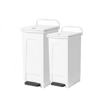 사각 페달휴지통 가정 화장실 휴지통 15 20L, 상품선택, 노블페달휴지통 20L (그레이)