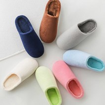 남녀공용 동글 털슬리터 (5컬러)