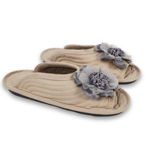 샤린 쿠션 실내화 거실화 층간소음방지, 코사지모던베이지