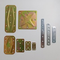 부일정밀 평철 평고정판 연결철물 보강철물 편철 목재 일자 국산, 2.왕대