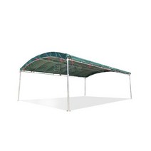 주차장천막 주차천막 카페 글램핑 테라스 바베큐텐트 784684, 폭 5.8×8m 용융아연도금관 + 두