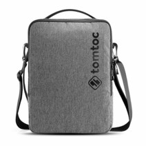 Tomtoc 랩탑 숄더 백 케이스 14인치, Gray_16-inch, Gray