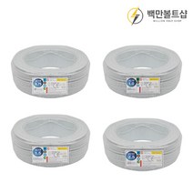 백만볼트샵 VCTF 전선 2C 3C 4C 100M, 화이트, 2.5SQx2C(100M), 1개