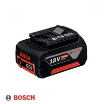 보쉬 배터리 18V 4.0Ah 18V4.0Ah 충전리튬이온베터리 밧데리 충전밧데리 18V 4.0 GDR18 GSR18 GSB18 GDX18 GDS18 GBH18 GWS18 GST, 1개