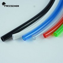 커스텀 수냉 컴퓨터 튜브 주식용 고사양 아크릴 호스 FREEZEMOD 1 미터 PVC 소프트 파이프 PC MOD 멀티 컬러 9.5x12.7mm 10x16mm ID9.5 10 OD1, [06] 10x16 White