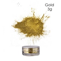 에폭시 수지 경화제 본드 퍼티 아크릴 금속 분말 수지 안료 DIY 에폭시 네일 아트 장식 20ml 예술 보석 만, 13 Gold-3g