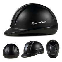 승마용품 승마 헬멧 안전모 모자 Locle 성인 남성 여성 유니섹스 말 장비 보호 캡 47 60cm 조절 가능한 디자인, 블랙 b, m(51-56cm), 블랙 B