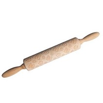 Wooden Embossed Rolling Pin Easter Flower Butterfly Rolling Pin Kitchen Tool Cookie Molds Cutters fo, 1