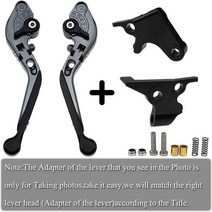 로고 포함 MSX CNC 알루미늄 바이크 오토바이 접이식 확장형 브레이크 클러치 레버 혼다 MSX125 125 Grom 2014 -, [09] A5 B1 C5 D1