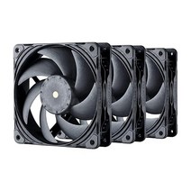 Phanteks 프리미엄 고성능 팬 3팩 (PH-F120T30_BG_3P), SINGLE