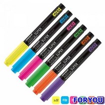 ForU509 모나미 에딩 광펜 4mm 보라 박스 52개 펜 광 네임 사무용품 문구용품, 상세페이지 참조