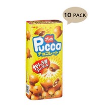 일본 Meiji 메이지 푸카 초콜릿 스낵 43g 10팩 Meiji pucca chocolate