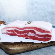 더푸드마켓 듀록 흑돼지 삼겹살 수육용 1kg, 듀록 삼겹살 수육용 통 2kg(2kgx1개), 1개