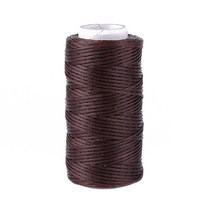 quot12set 가죽 재봉틀 수동 수제 DIY 신발 상자 의류 수하물 조각 공예 손 도구quot, 02 Coffee 50m