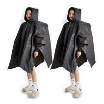 새킨드 일회용 판초 우비 1+1 오토바이 등산