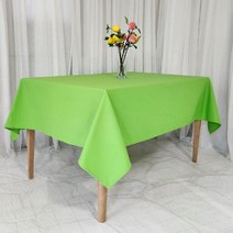 면식탁보 면테이블보 옥스퍼드25색상 220cmx145cm완성 펫박람회 비스트로 봄마중 유치원 전시, 본상품선택, 노랑, 본상품선택