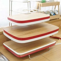 도마 직사각 레드