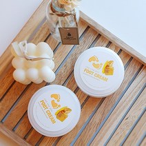 허니풋크림 100g 1+1 꿀이 들어간 풋크림 바디케어 풋케어 화장품미용 각질관리 건조한 발