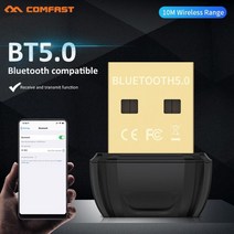 PC 스피커 마우스 노트북 게임패드 프린터용 미니 무선 USB 블루투스 어댑터 BT 5.0 동글 음악 오디오 수신기 송신기, CF-B01