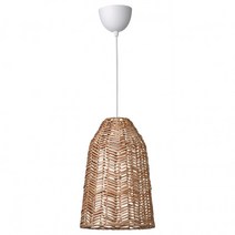 이케아 KAPPELAND 카펠란드 HEMMA 헴마 펜던트등 라탄 화이트, 라탄/화이트